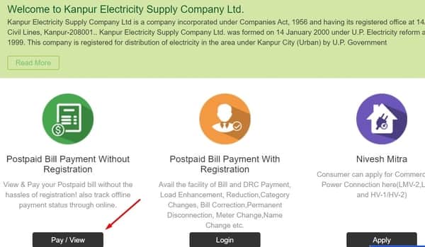 Kesco Electricity Bill Payment Online